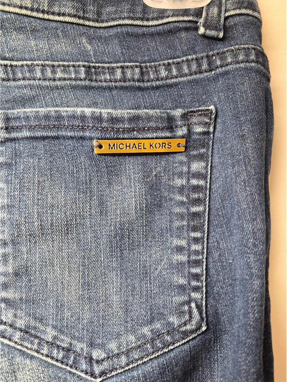 Michael Kors Women's Blue Denim Jeans Slim Fit Size 6 B373
